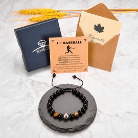 EPIRORA Football Gifts for Coach, Football Coach Gifts Bracelet for Men, Birthday Christmas Appreciation Coach Present