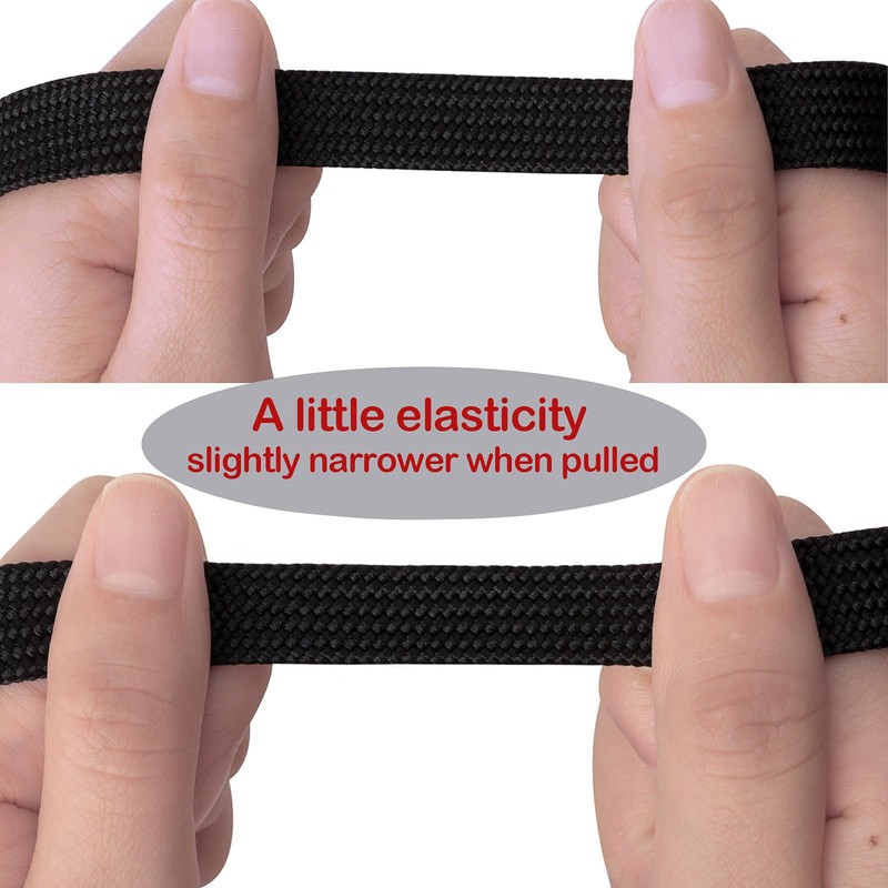 Olukssck 2 Paris Fat Shoe Laces for Sneakers, 5/8" Wide