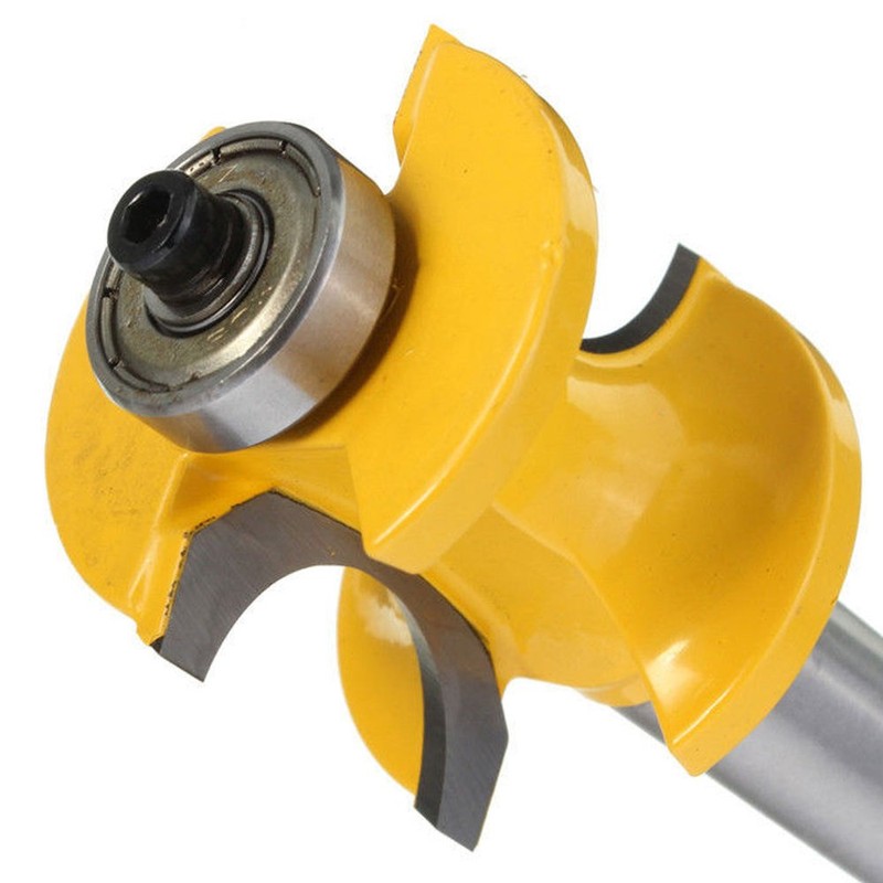 Yakamoz 1/2 Inch Shank Bullnose Bead Column Face Molding Router