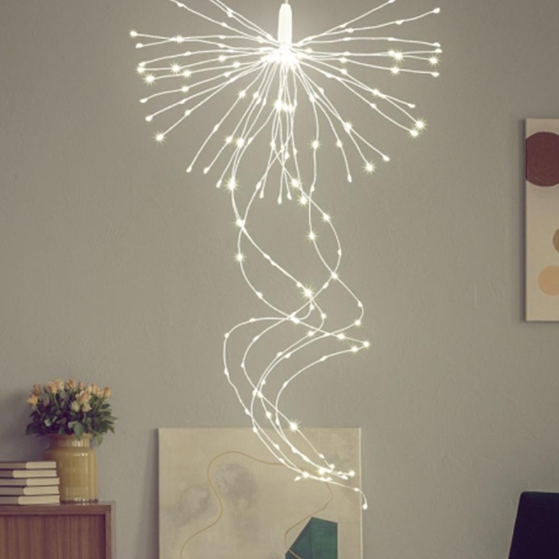 LED Copper Wire Light Waterproof Fireworks Fairy Lights with Remote