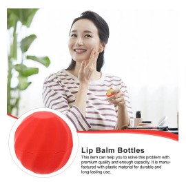B Kit De Brillo Labial, Estuche Esférico Para Pintalabios,