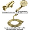 G-Promise High Pressure 6 Setting Detachable Handheld Shower Head with