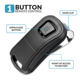 Garage2Go Garage Door Remote Replacement for Genie Intellicode G1T-BX GIT-1 GIT-2 GIT-3