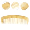 WOONEKY Horn Comb for Hair Loss Detangler Dandruff Comb Static-free