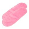 5pcs Coral Fleece Makeup Remover Towel Home Beauty Salon Reusable