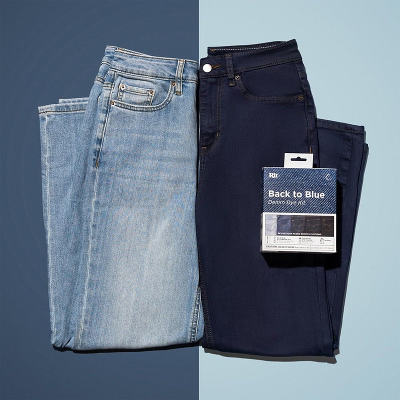 RIT Back to Blue Denim Dye Kit – Restore and