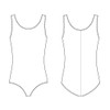 Bloch Tank Leotard Body a Canotta Faire Microlux, Sunshine, M