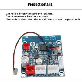 Comimark 1Pcs Bluetooth 4.0 Audio Receiver Board Stereo Sound Module for Car Phone LN-BT02