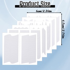 French Nail Stickers, 24 Designs 48 Sheets Manicure Nail Art Stickers, Self Adhesive Nail Sticker Tips, French Tip Tool Nail Stickers, Nail Line Guide for DIY Decoration Stencil Tools