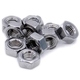 M4 (4mm) Weld Nut (Hex) - Stainless Steel (A2) (Pack of 20)