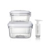 SNUGTOPIA Vacuum Seal Food Storage Containers Set - Airtight BPA-Free