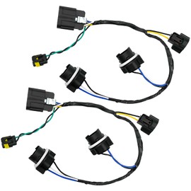 2Pcs Headlight Wiring Harness Assembly Fit for Chevy Silverado GMC Sierra 1500 2500HD 3500HD 2007-2014 Replace 645-745 15841609 25962806, Headlight Wire Harness