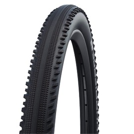 Schwalbe Unisex - Adult Bicycle Tyre, Black, Hurricane Perf, RaceGuard 57-584-Skin