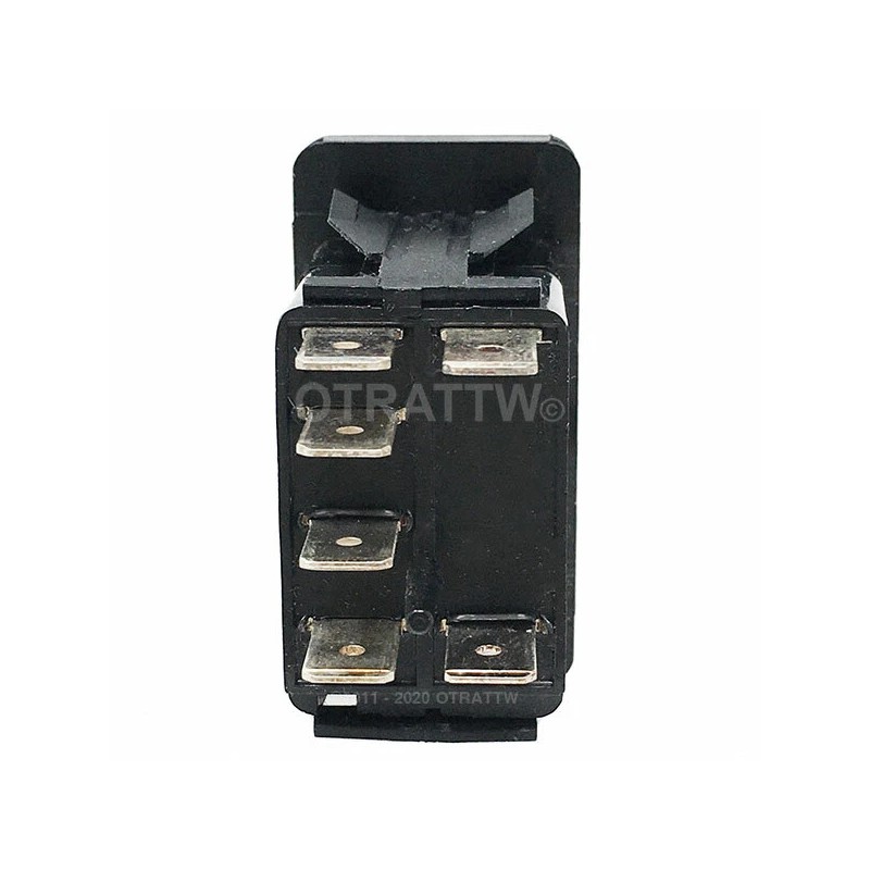 Carling Technologies OTRATTW Carling Tech Contura XII Rocker Switch, Polaris,