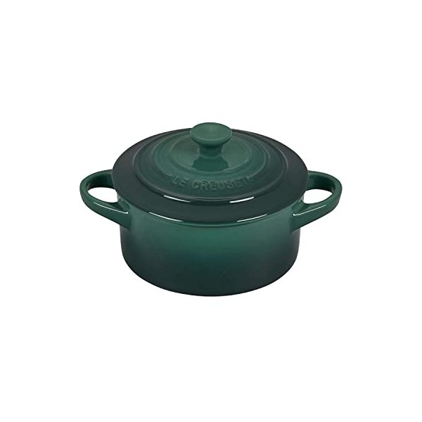 Le Creuset Stoneware Mini Round Cocotte, 8-Ounce, Artichaut