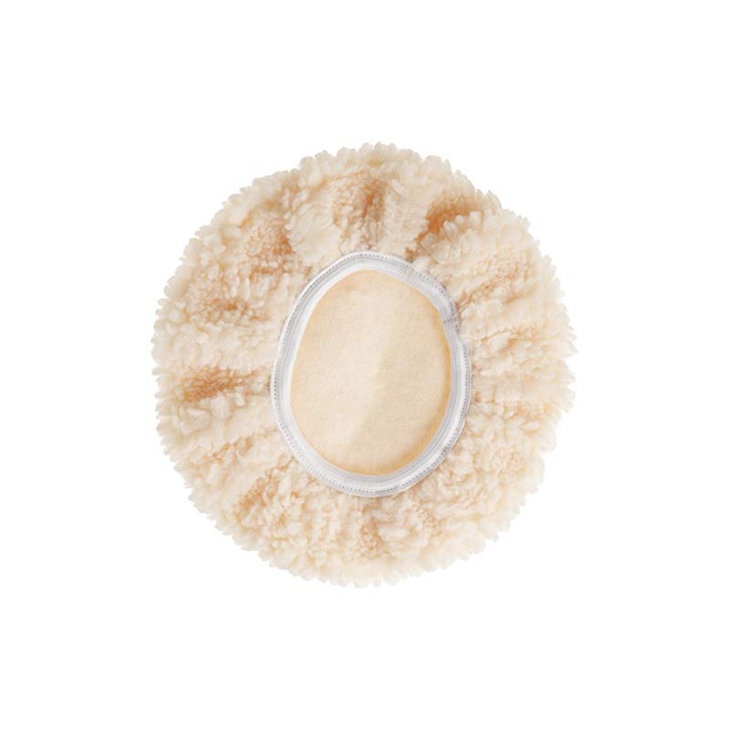 WEN 10A345 Synthetic Wool Polishing Bonnets For 10-Inch Polishers, Two