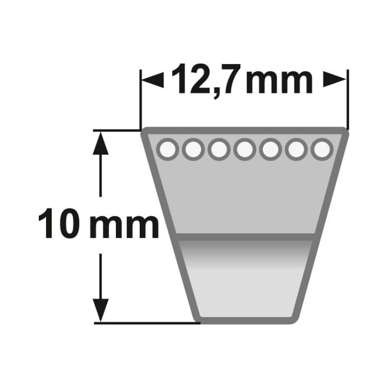 XPA 1120 Lw Gates Quad-Power V-Belt 10 x 12.7 Profile