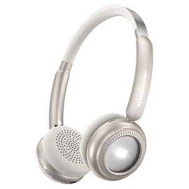 Monster N-Tune MINI 01 Bluetooth Headphones - Bluetooth 6.0 On-Ear Headphones with Speed Charge, Clear Audio, 50H Playtime, Comfortable & Lightweight Design, Hands-Free Calls (White)