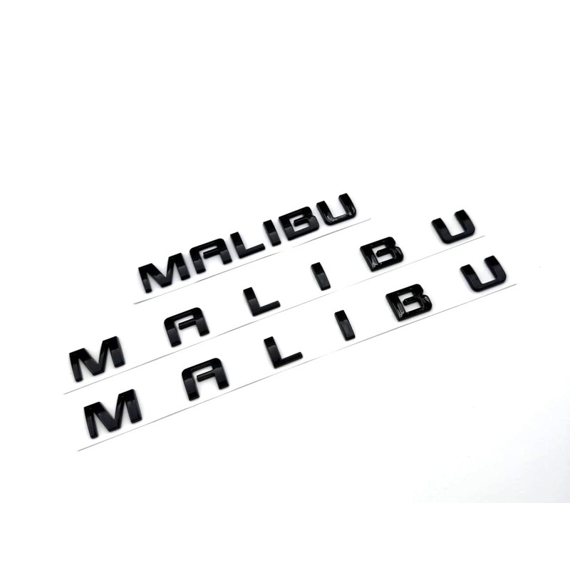 3X 16-23 Malibu Door & Trunk Letter Emblem Badge Nameplate