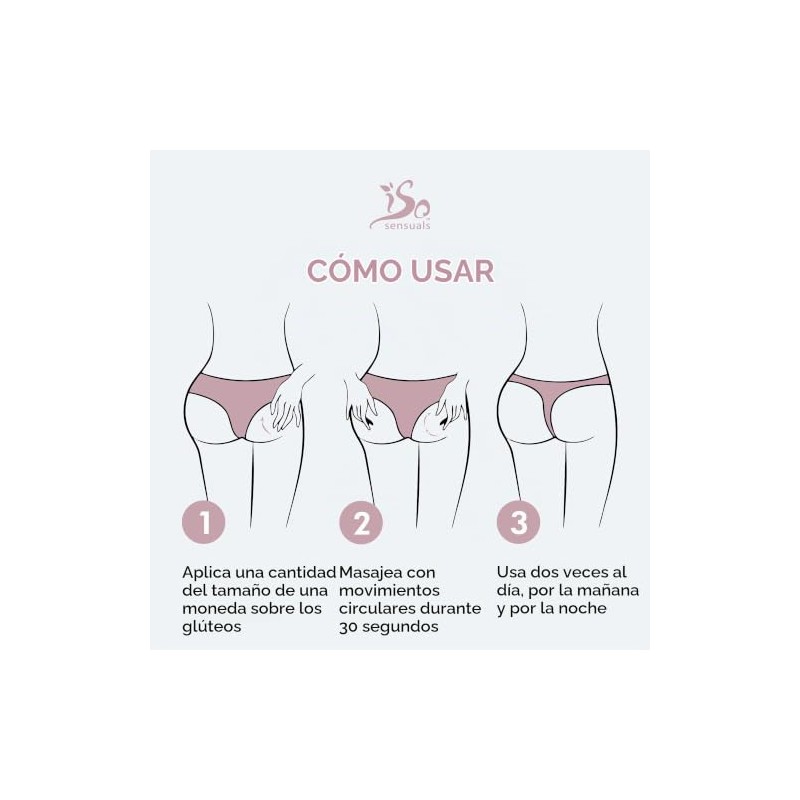 IsoSensuals CURVE | Butt Enhancement Cream - 1 Bottle by