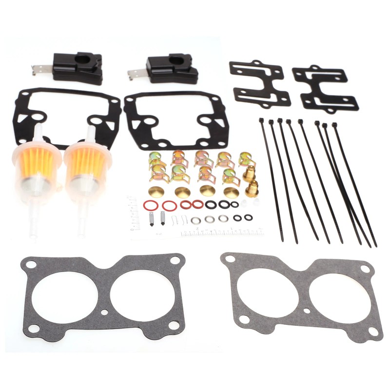 lan271982 2 Pack Carb Rebuild Kits for Johnson Evinrude V4