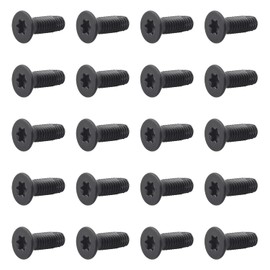 Windshield Door Tailgate Hinge Torx Screws Bolts for Jeep Wrangler CJ YJ LJ TJ 1976-2006，Replacement for Doors, Windshield,Roll Bar,Tailgate and Soft-Top Torx (Pack of 20)