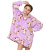 A2Z 4 Kids Girls Boys Oversized Hoodie Animal Blanket Super