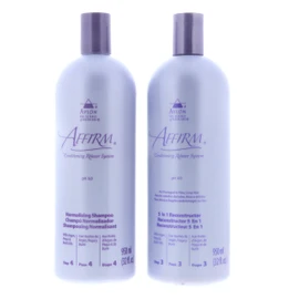 Avlon Affirm 5 In 1 Reconstructor 32 Ounce + Normalizing Shampoo 32 Ounc
