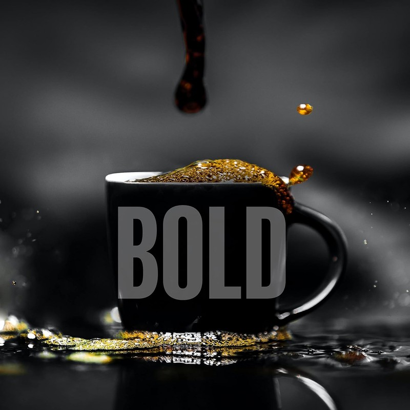 Two Rivers Coffee Bold & Dark Roast Coffee Pods, Compatible