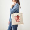 CafePress Red Year Of The Dragon Tote Bag Reusable Natural