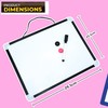 A4 Magnetic Whiteboard with Pen, Portable Mini Whiteboard, Dry Wipe