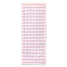 JIKAN STYLE 05492 Face Towel, Vegetable, Antibacterial, Deodorizing, Towel, 100% Cotton, Made in Japan, Pink x Light Blue, i t o t o, 13.0 x 34.6 inches (33 x 88 cm), Pink x Light Blue