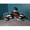 Approx 2.5 X 4" - Bath Toy / Rubber Duck - Native Designed Orca (Killer Whale)