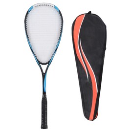 Squash Racket Lightweight Large Racquet Face Shock Proof Squash Racquet Pack for Adult