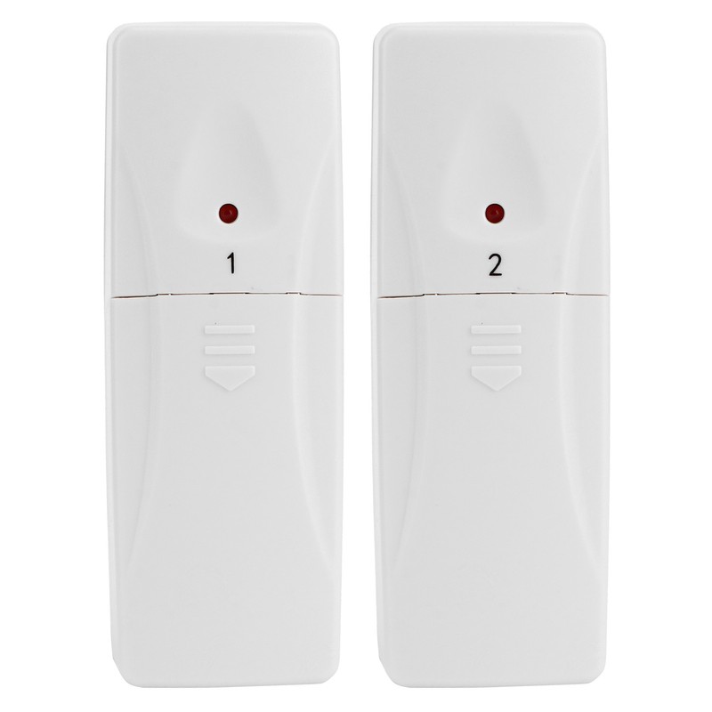 Refrigerator Thermometer Wireless Indoor LCD Digital Freezer Alarm Thermometerwith 2