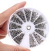 600pcs 12 Different Small Screw Nuts Assortment Kit M1 M1.2