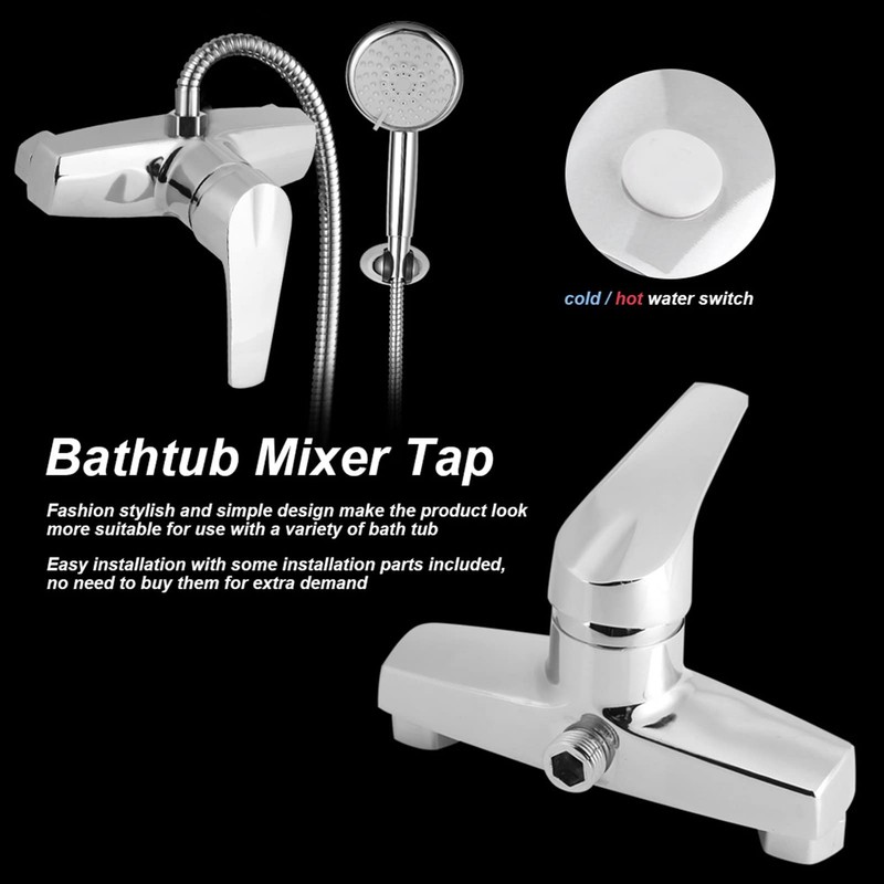 Ejoyous Shower Mixer Tap for Shower Wall Mounted Single Lever