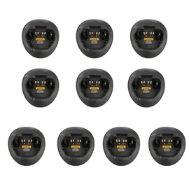 10-Pack NTN8831B Rapid Charger Base - Tri-Chemistry Desktop Charger for XTS5000/XTS2500 Radios (Li-ion/Ni-MH/Ni-CD), NTN1667 Replacement