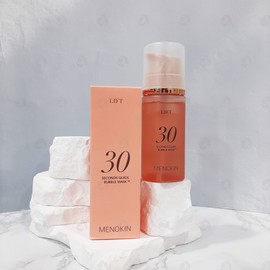 Menokin 30 Second Quick Bubble Pack Mask 95ml Lift Collagen Radiance Cheongdam Shop Hwajalmuk Pack / 메노킨 30초 퀵 버블팩 마스크 95ml 리프트 콜라겐 광채 청담샵 화잘먹팩