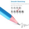HAIHAOMUM Sketch Pencils for Drawing HB, 144pcs Professional Art Drawing