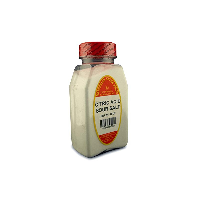 Marshalls Creek Spices (st03) SOUR SALT, CITRIC ACID 16 oz