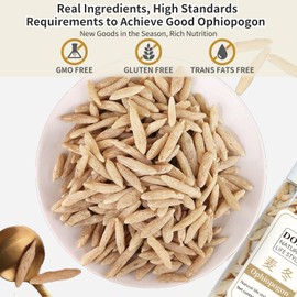 DOZO Ophiopogon Herb Mai Dong 10.58oz/300g Mai Men Dong Chinese Herb hinese Herb,Ophiopogon japonicus 麦冬