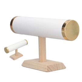 T Bar Jewellery Stand, 23 cm Bracelet Holder Bracelet Stand T Stand Organiser Jewellery Holder Bracelet Necklace Holder for Jewellery Watches Chains Bracelets, Shell