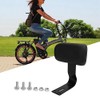 SUNGOOYUE Passenger Seat Backrest, Comfortable Electric Bicycle Backrest Cushion, U-Shaped