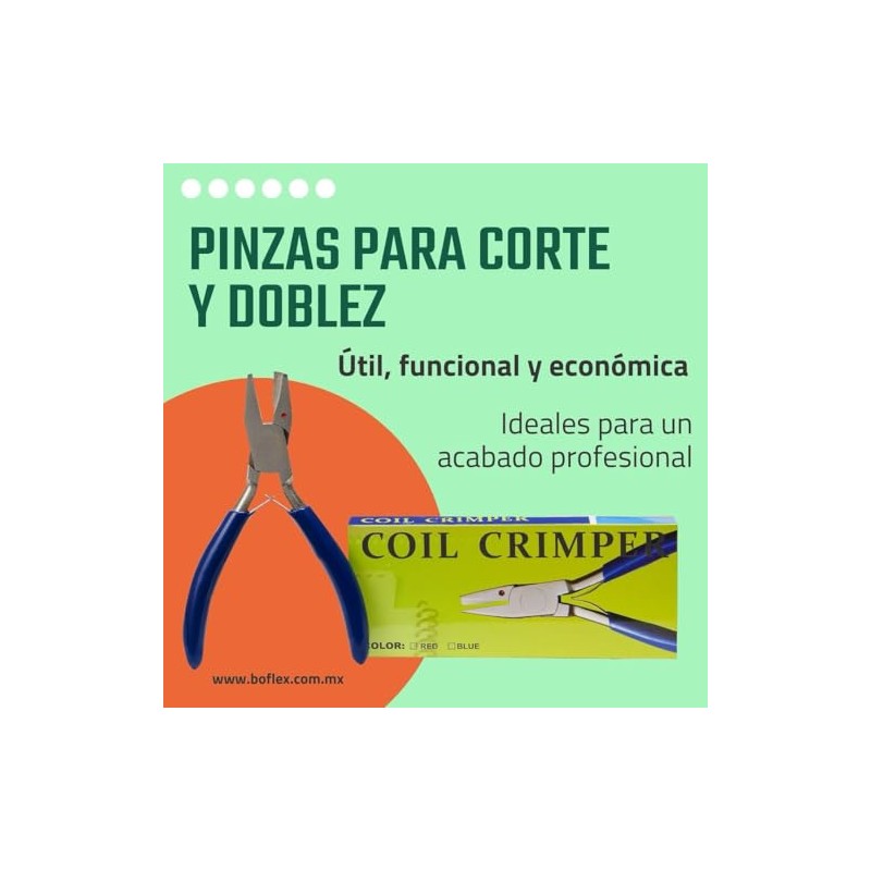 BOFLEX Pinzas De Corte Y Doblez Para Espiral Plástico