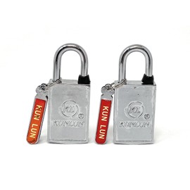 Magnetic Padlock Keyed Alike, Set of 2 [920KA-2]- Candado Magnetico, Conjunto de 2 MADOL