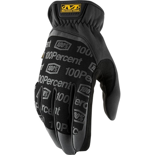 100% Mechanix FastFit Workshop Gloves Size S Black