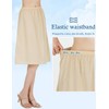 BEAUTELICATE Womens Half Slip 100% Cotton Vintage Underskirt