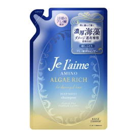 KOSE I love it Amino Algae Rich Shampoo (Deep Moist), Refill, Floral Refill (x1) (KOSE Je l’aime Amino Algae Rich Shampoo (Deep Moist), Refill, Floral Refill (x1))