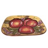 Classic Cucina Italiana Ceramic Rectangular Serving Tray Fruit Honey Design